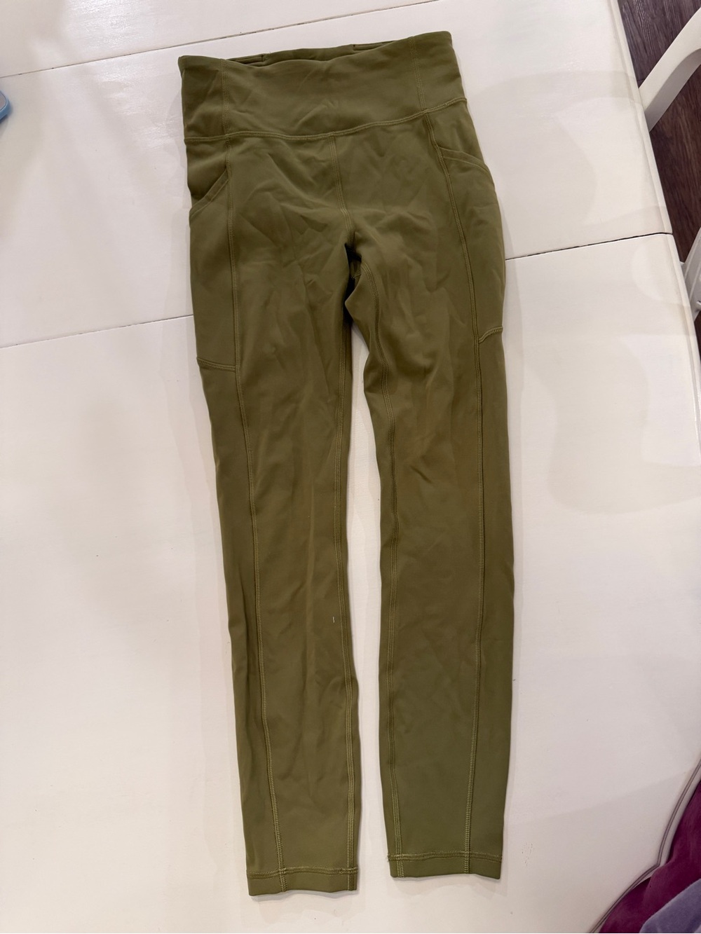 lululemon green high rise invigorate